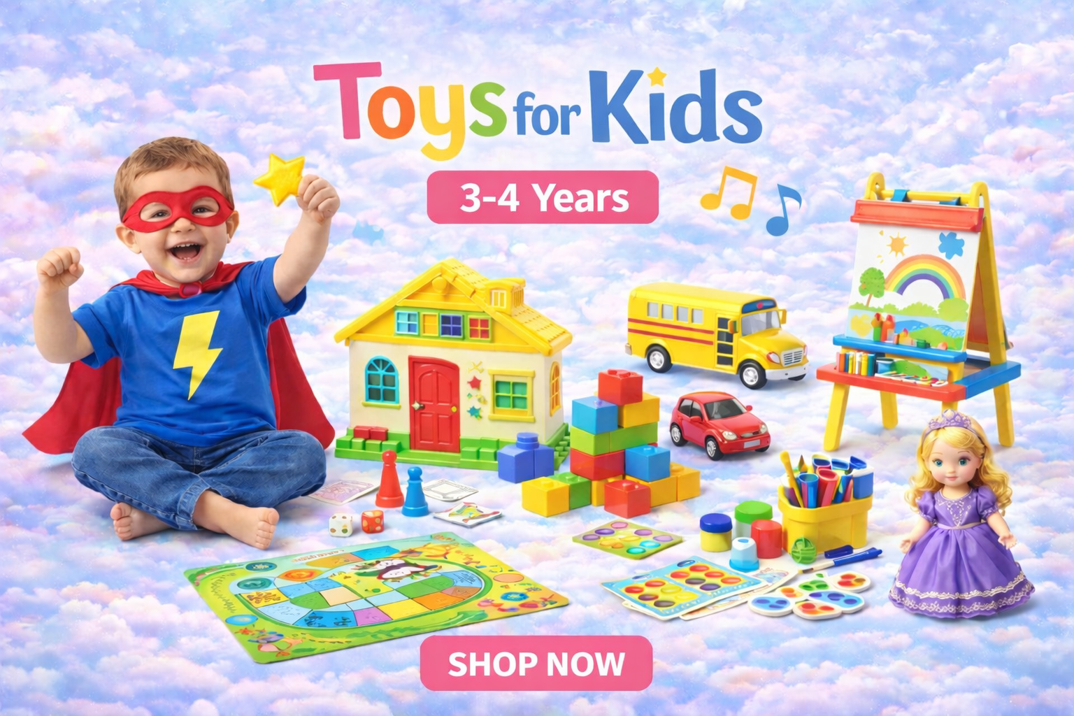 Toys 3-4 Years
