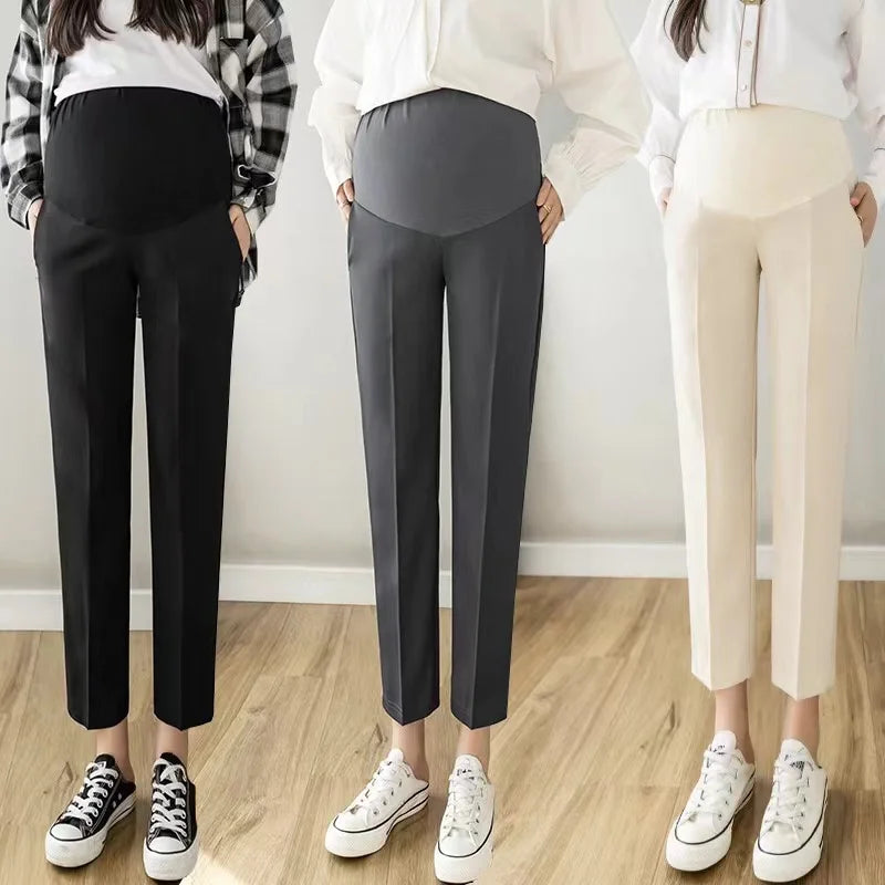 Maternity Work Pants Pregnancy  Extender Office Wear Clothing Fashion  Trousers Adjuster Premama  Clothes